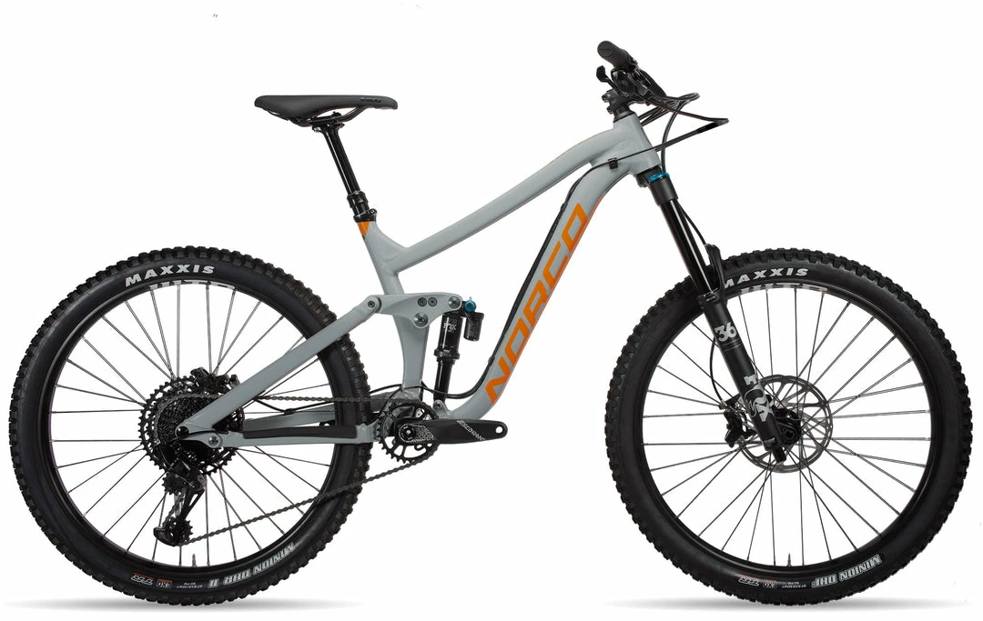 Bikes Norco Range A1 All-Mountain Bike Concrete/Orange (2019) 1 Bikes Norco Range A1 All-Mountain Bike Concrete/Orange (2019)