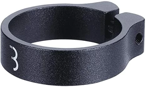 BBB Seatclamp 27.2 Postfix Hex Black 1 BBB Seatclamp 27.2 Postfix Hex Black