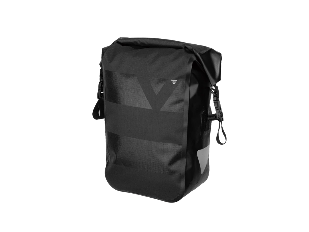 Topeak Pannier DryBag 20L W/Reflective Strap & Quickclick Mount 1 Topeak Pannier DryBag 20L W/Reflective Strap & Quickclick Mount