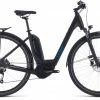 Bikes Cube Touring One 500 Easy Entry Electric Hybrid Bike Black'n'Blue (2020)