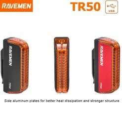 Ravemen TR50 USB Rear Light 50 Lumens 6 Ravemen TR50 USB Rear Light 50 Lumens