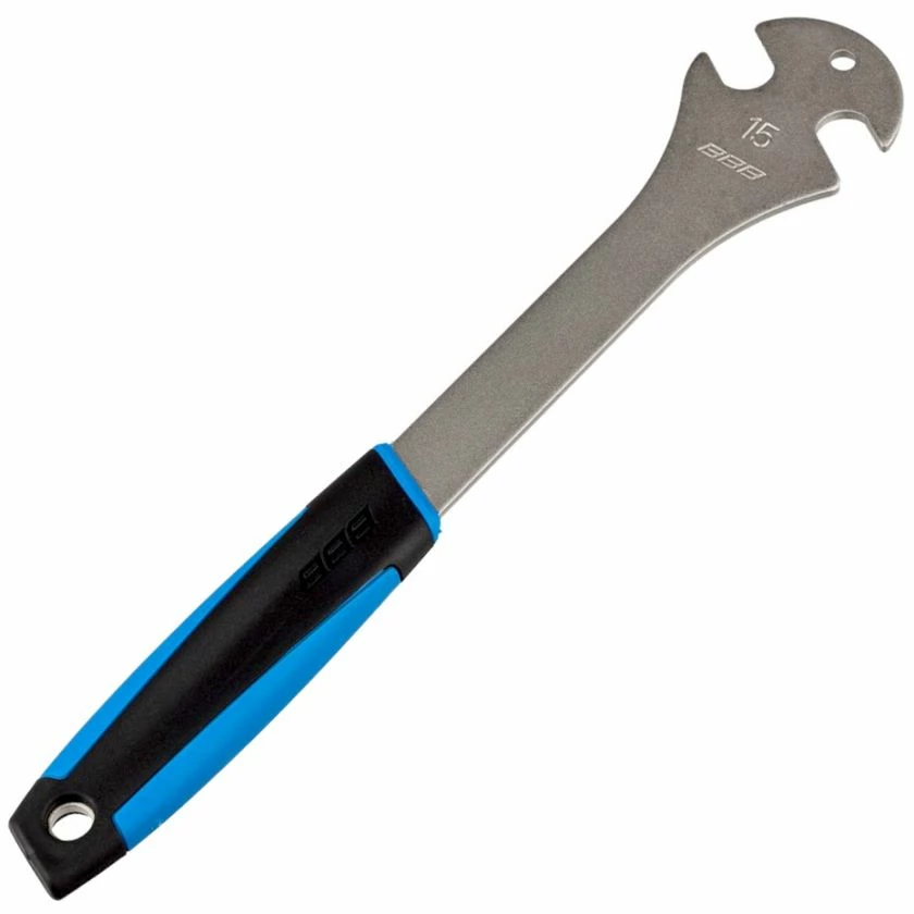 BBB 'HI-TORQUE L' DOUBLE SIDED PEDALWRENCH 15mm 1 BBB 'HI-TORQUE L' DOUBLE SIDED PEDALWRENCH 15mm