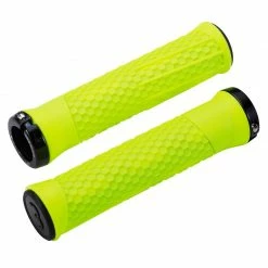 BBB Python MTB Grips 142mm Neon With Black Lockring Parts & Maintenance