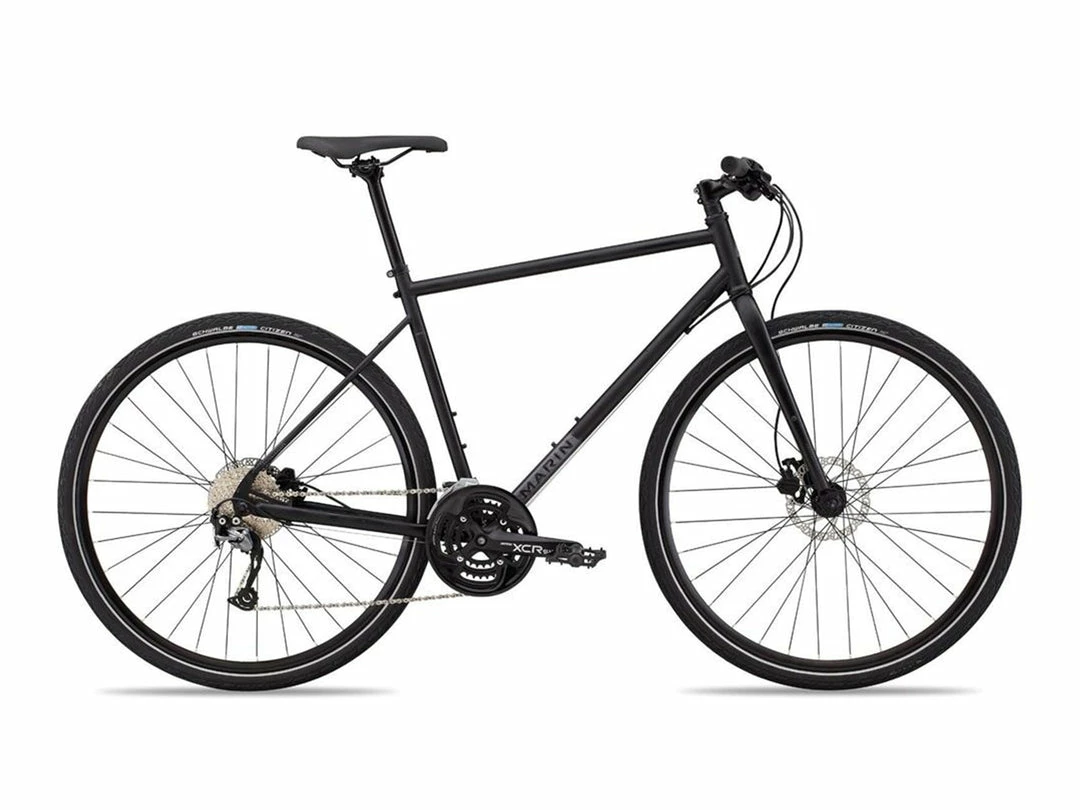 Marin Muirwoods Hybrid Bike Satin Black (2021) 1 Marin Muirwoods Hybrid Bike Satin Black (2021)