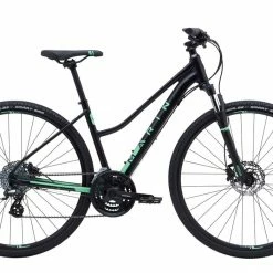 Marin San Anselmo DS2 Hybrid Bike Gloss Black/Cyan (2020) Bikes