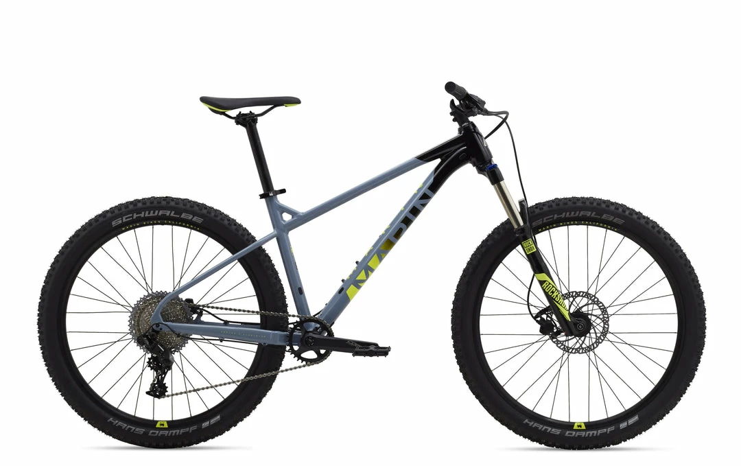 99bikes.co.nz Marin San Quentin 2 Hardtail Mountain Bike Gloss Ash Blue/Black/Yellow Decals (2020) 1 99bikes.co.nz Marin San Quentin 2 Hardtail Mountain Bike Gloss Ash Blue/Black/Yellow Decals (2020)