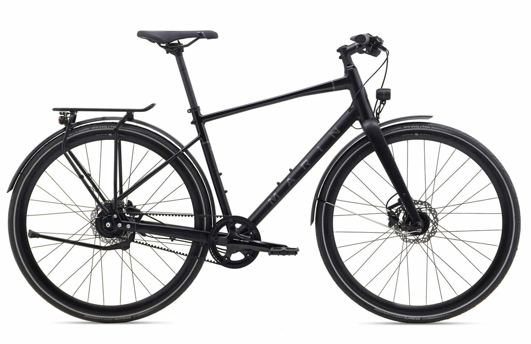 Marin Presidio 4 DLX Belt Drive Commmuter Bike Satin Black (2020) 1 Marin Presidio 4 DLX Belt Drive Commmuter Bike Satin Black (2020)