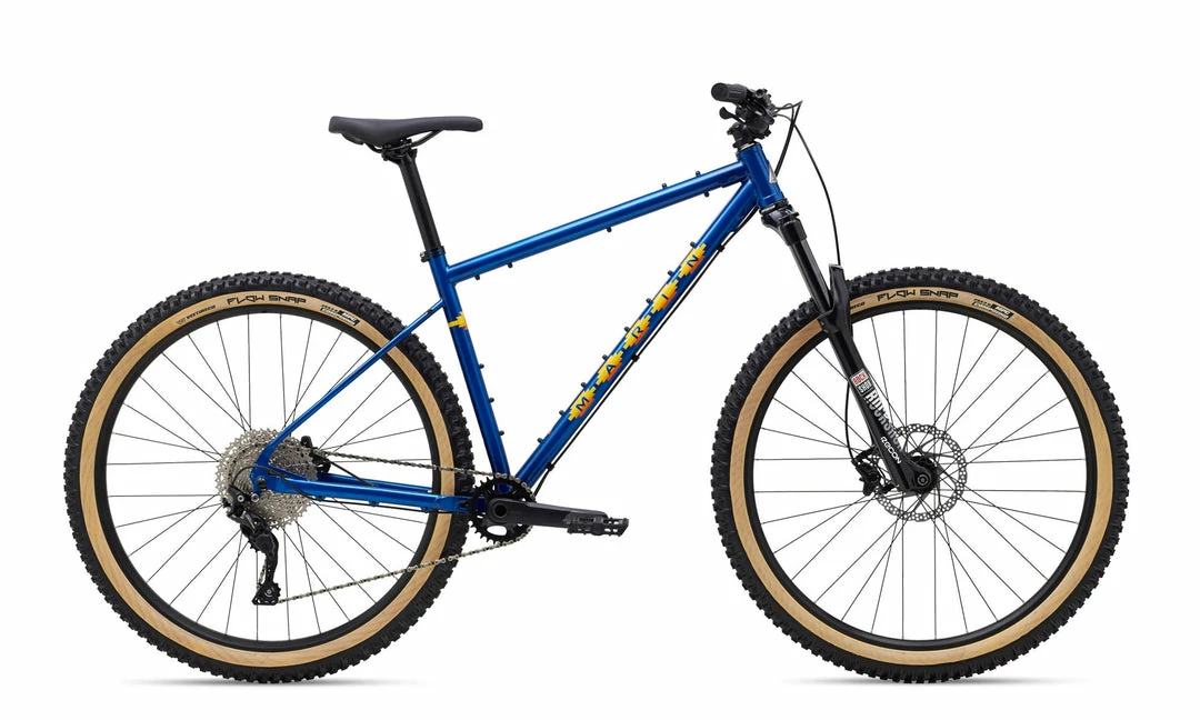 Marin Pine Mountain 1 Hardtail Mountain Bike Gloss Blue/Yellow/Orange (2020) Bikes 1 Marin Pine Mountain 1 Hardtail Mountain Bike Gloss Blue/Yellow/Orange (2020) Bikes