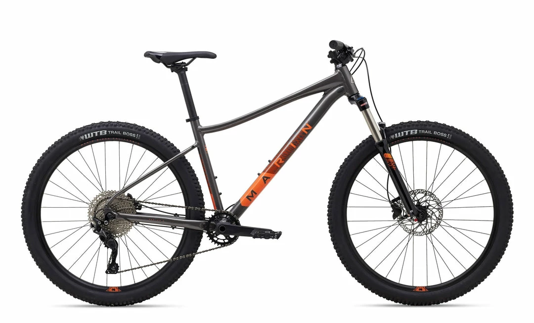 Marin Wildcat Trail 5 WFG Hardtail Mountain Bike Gloss Charcoal/Coral Decals (2020) 1 Marin Wildcat Trail 5 WFG Hardtail Mountain Bike Gloss Charcoal/Coral Decals (2020)