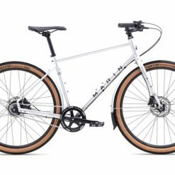 Bikes Marin Muirwoods RC Hybrid Bike Gloss Silver/Black (2020)