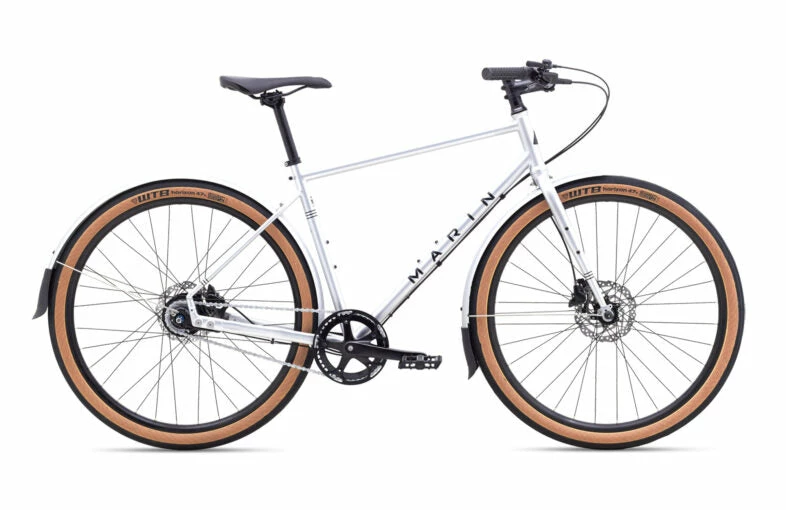 Bikes Marin Muirwoods RC Hybrid Bike Gloss Silver/Black (2020) 1 Bikes Marin Muirwoods RC Hybrid Bike Gloss Silver/Black (2020)