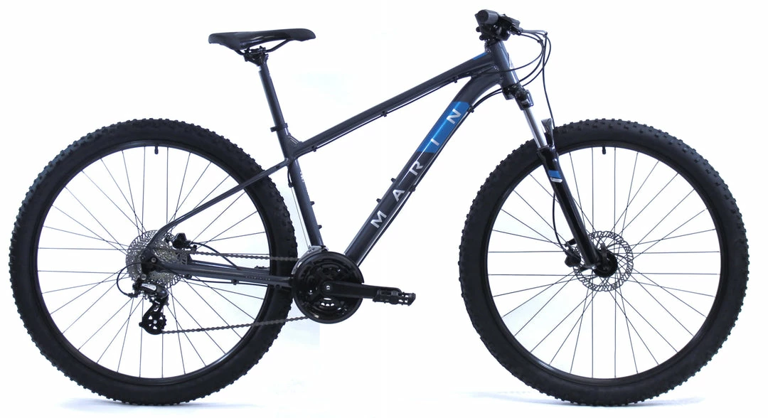 Marin Bolinas Ridge 2 Hardtail Mountain Bike Gloss Charcoal/Blue/Black (2020) 1 Marin Bolinas Ridge 2 Hardtail Mountain Bike Gloss Charcoal/Blue/Black (2020)
