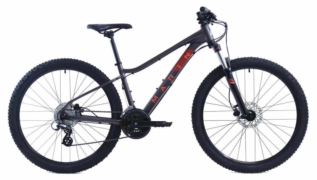 Bikes Marin Wildcat Trail 2 WFG Women's Hardtail Mountain Bike Gloss Charcoal/Coral (2020) 1 Bikes Marin Wildcat Trail 2 WFG Women's Hardtail Mountain Bike Gloss Charcoal/Coral (2020)
