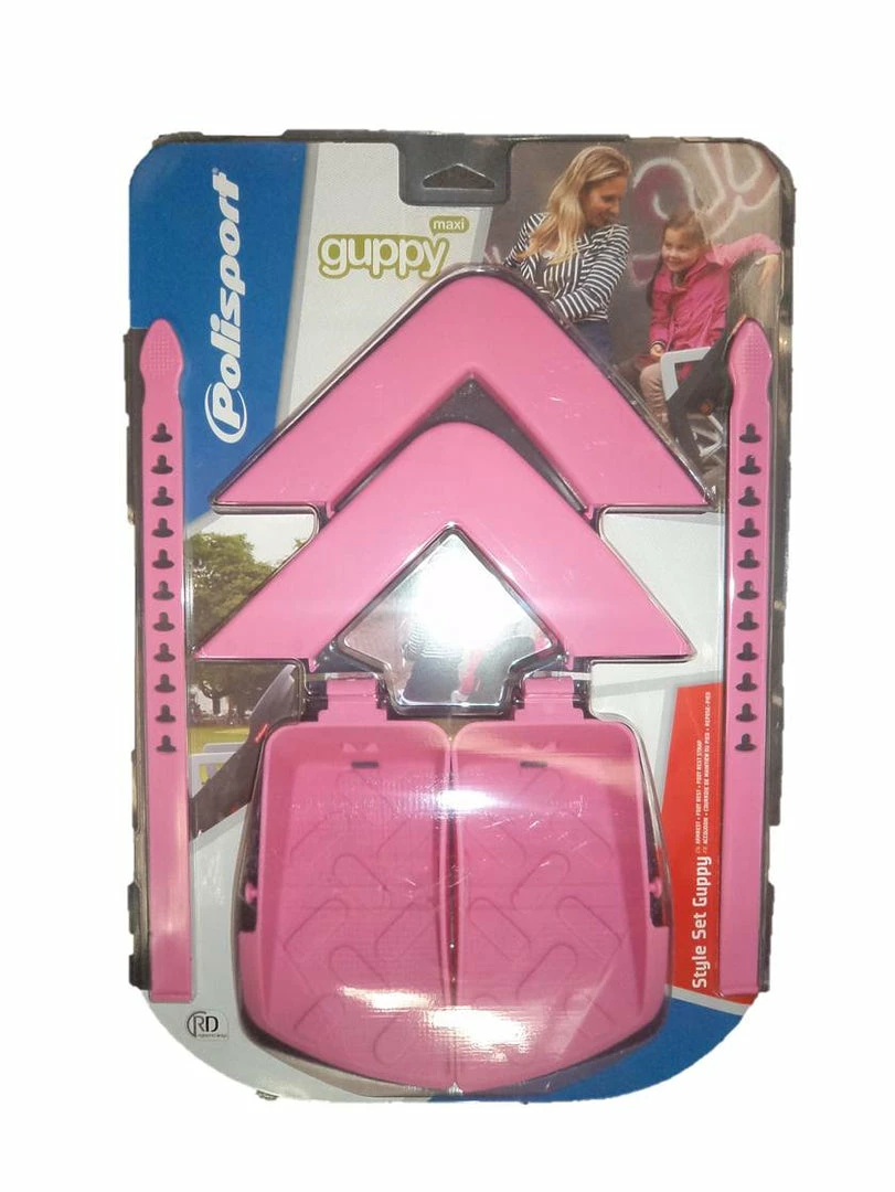 Polisport Babyseat Style-Set Guppy Maxi Pink 1 Polisport Babyseat Style-Set Guppy Maxi Pink