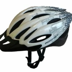 99bikes.co.nz Rocket Helmet Motion White/Silver Helmets