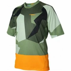 Tineli Jersey MTB Camo Green/Black/Orange