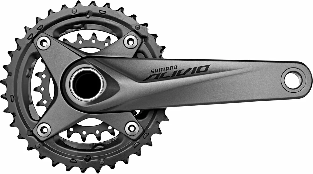 Shimano Cranks Spl-9Mm 175 Alivio 40-22 Gry 1 Shimano Cranks Spl-9Mm 175 Alivio 40-22 Gry