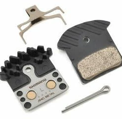 Parts & Maintenance Shimano Discpads J04C Xt-M8000 Metal Finned