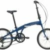 2020 Radius Stowaway Folding Bike Gloss Navy Blue With Chrome UNI Bikes