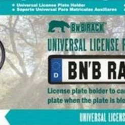 BNB License Plate Holder Velcro Car Racks & Transport 5 BNB License Plate Holder Velcro Car Racks & Transport