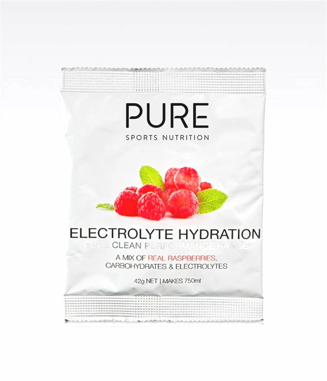 PURE Electrolyte Hydration Sachet 42g Raspberry Accessories 1 PURE Electrolyte Hydration Sachet 42g Raspberry Accessories
