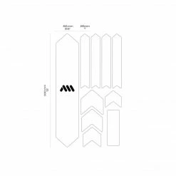 99bikes.co.nz Accessories Ams Frame Guard Extra Clear Silver