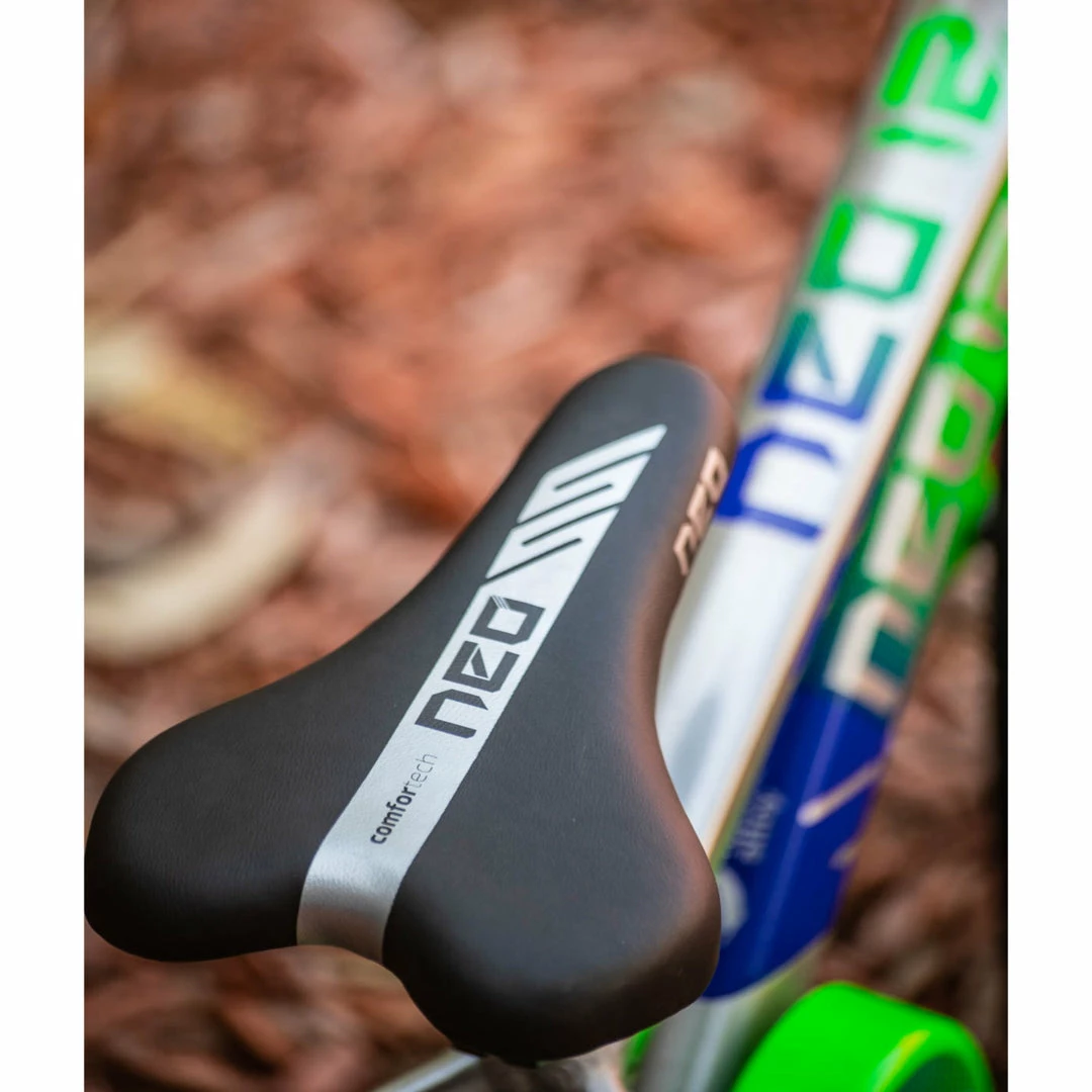 Apollo Neo 12" Kids Bike Brushed Alloy/Green/Navy Bikes 3 Apollo Neo 12" Kids Bike Brushed Alloy/Green/Navy Bikes