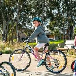 Apollo Neo 24" Kids Bike 7-Speed Brushed Alloy/Charcoal/Lavender Bikes 5 Apollo Neo 24