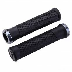 Parts & Maintenance BBB Grips Python MTB 142mm Black/Dark Grey Lockring