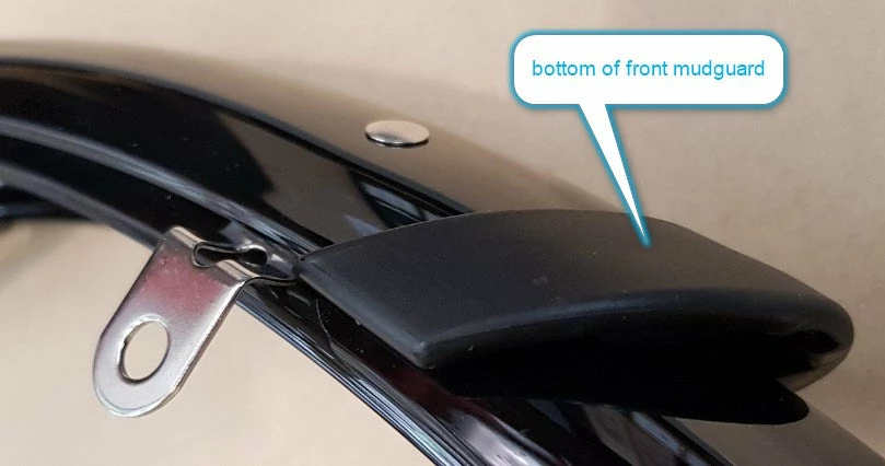 Sunnywheel Mudguardset 26x55mm Black 1 Sunnywheel Mudguardset 26x55mm Black