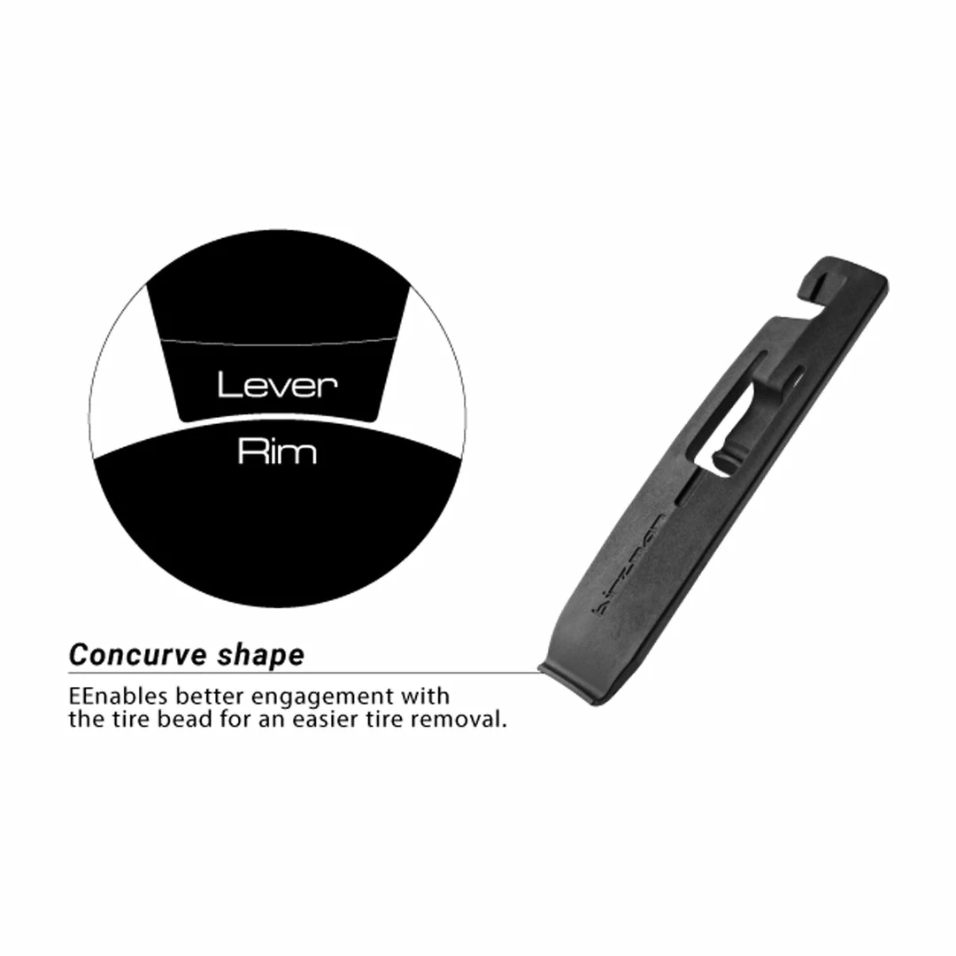 Parts & Maintenance Birzman Tubeless Tyrelever Set Black 3Pcs 3 Parts & Maintenance Birzman Tubeless Tyrelever Set Black 3Pcs