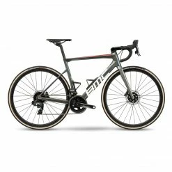 Bikes BMC Team Machine SLR One Road Race Bike Iridescent/White/Red (2021)