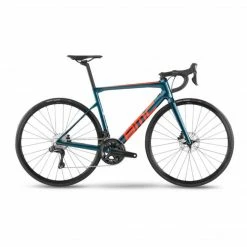 Bikes BMC Team Machine SLR Three Road Race Bike Petrol/Red (2022)