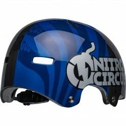 Bell Helmet Local Navy/Silver Nitrocircus Helmets