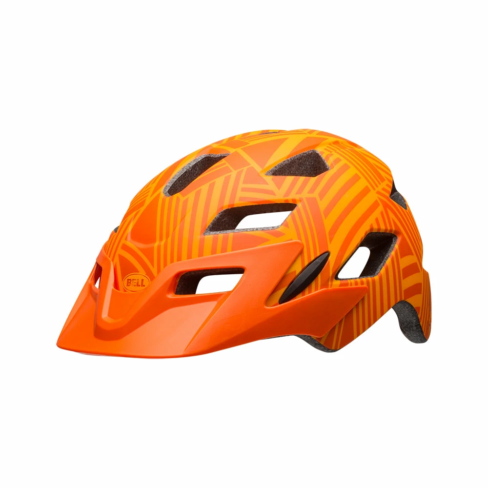 Helmets Bell Sidetrack Kids Helmet Matt Tangerine 1 Helmets Bell Sidetrack Kids Helmet Matt Tangerine