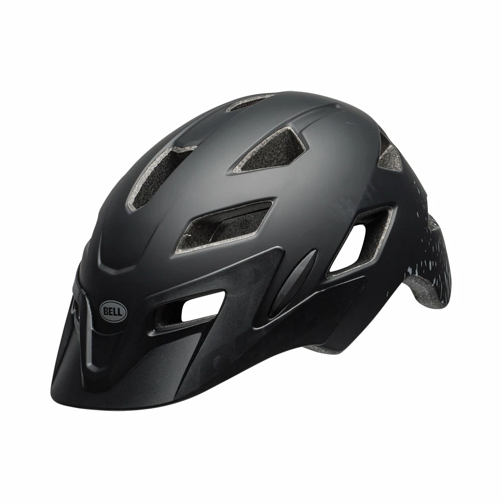 Bell Sidetrack Kids Helmet Matte Black Shutter 1 Bell Sidetrack Kids Helmet Matte Black Shutter