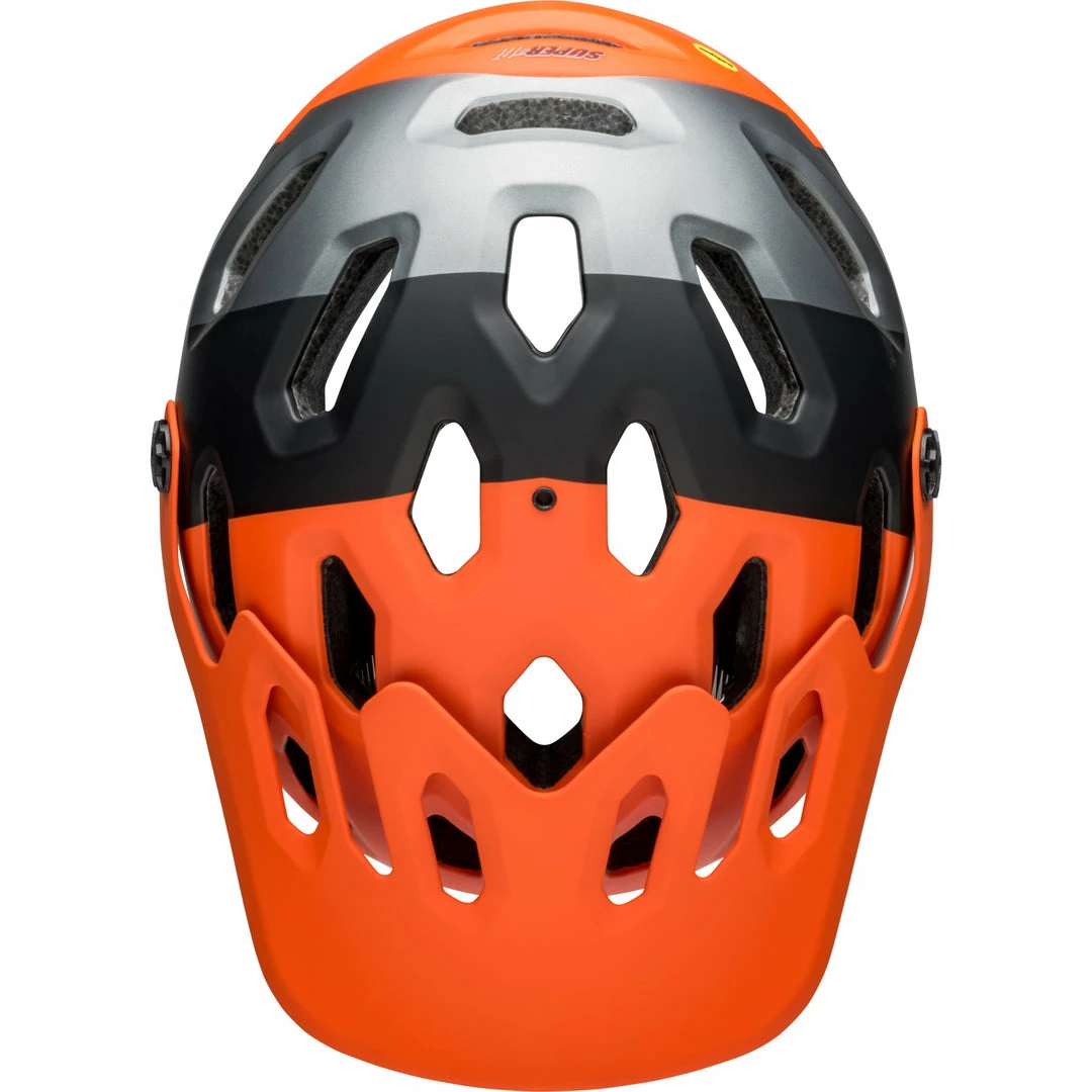 Helmets Bell Super 3R MIPS Helmet Orange/Black 8 Helmets Bell Super 3R MIPS Helmet Orange/Black