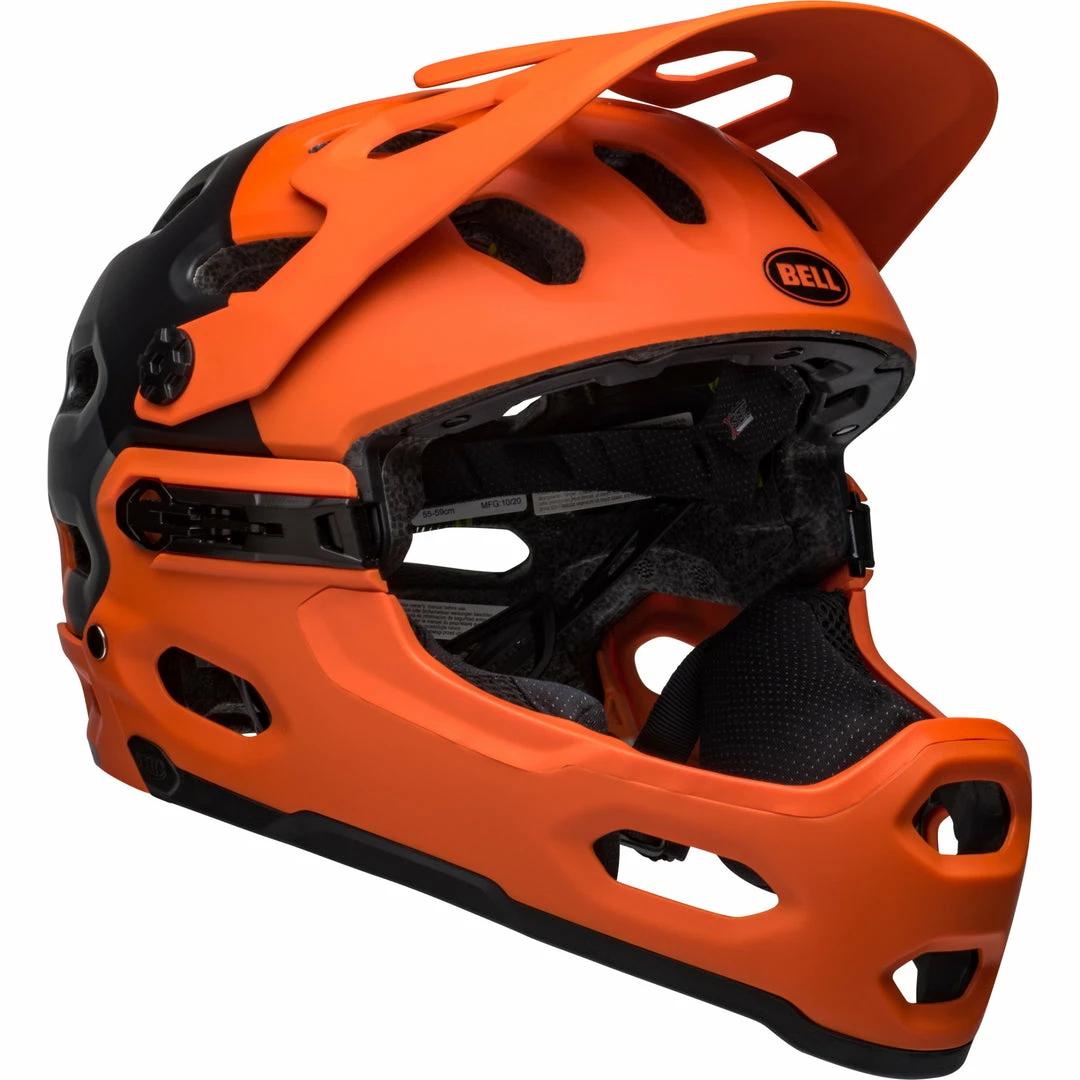 Helmets Bell Super 3R MIPS Helmet Orange/Black 3 Helmets Bell Super 3R MIPS Helmet Orange/Black
