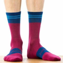 Bellwether Flight Socks Burgundy
