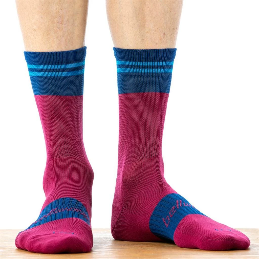 Bellwether Flight Socks Burgundy 1 Bellwether Flight Socks Burgundy