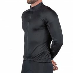 Apparel Bellwether Men’s Draft Thermal Long Sleeve Jersey Black