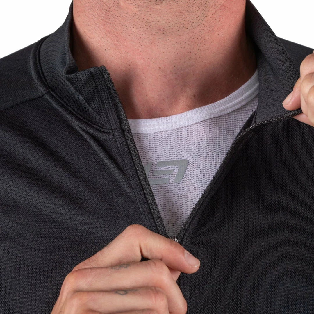 Apparel Bellwether Men’s Draft Thermal Long Sleeve Jersey Black 4 Apparel Bellwether Men’s Draft Thermal Long Sleeve Jersey Black