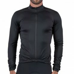 Apparel Bellwether Men’s Draft Thermal Long Sleeve Jersey Black