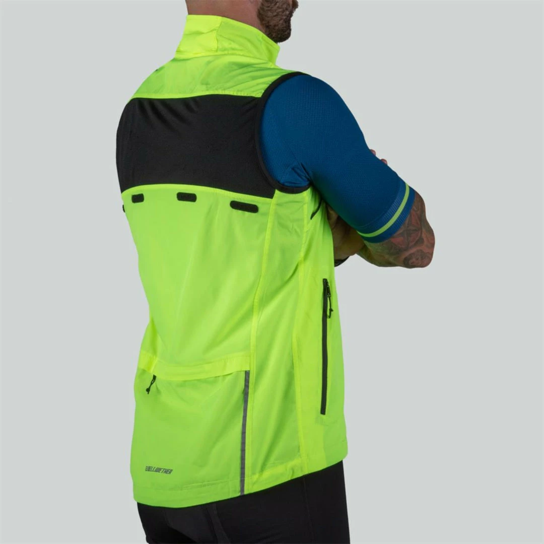 Bellwether Men's Velocity Convertible Jacket Hi-Vis 6 Bellwether Men's Velocity Convertible Jacket Hi-Vis