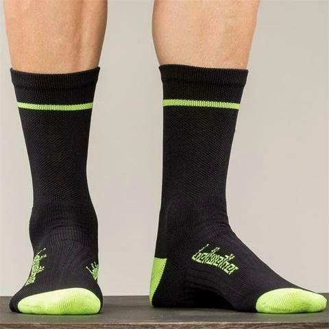 Apparel Bellwether Optime Socks Black/Hi Vis 2 Apparel Bellwether Optime Socks Black/Hi Vis