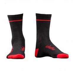 Bellwether Optime Socks Black/Ferrari Apparel
