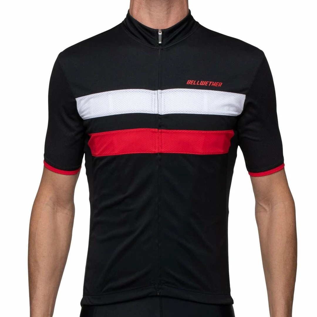 Bellwether Prestige Short Sleeve Jersey Black Apparel 1 Bellwether Prestige Short Sleeve Jersey Black Apparel