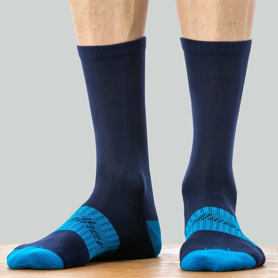 Bellwether Tempo Socks Navy Apparel 2 Bellwether Tempo Socks Navy Apparel