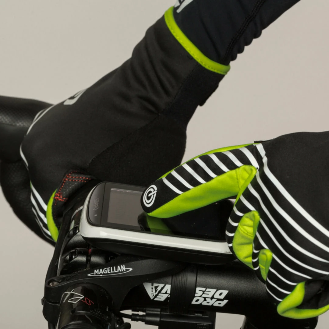 Bellwether Windstorm Winter Gloves Black/Hi-Vis Apparel 3 Bellwether Windstorm Winter Gloves Black/Hi-Vis Apparel