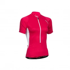 Bellwether Women’s Criterium Short Sleeve Jersey Raspberry Apparel